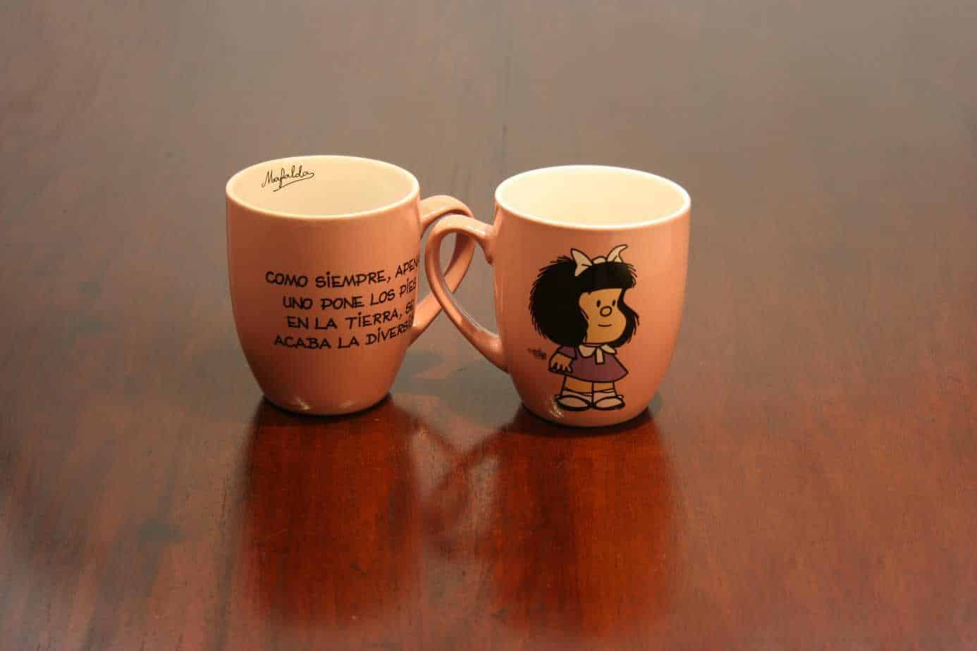 Taza Mafalda Amarillo – Mayorista Anni Toon