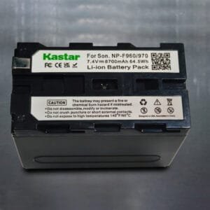 Batería NP F970 para transmisores de video
