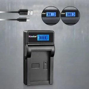 Cargador EN EL14 USB, LCD