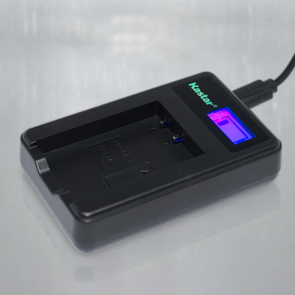 Cargador de batería NP BX1 LCD