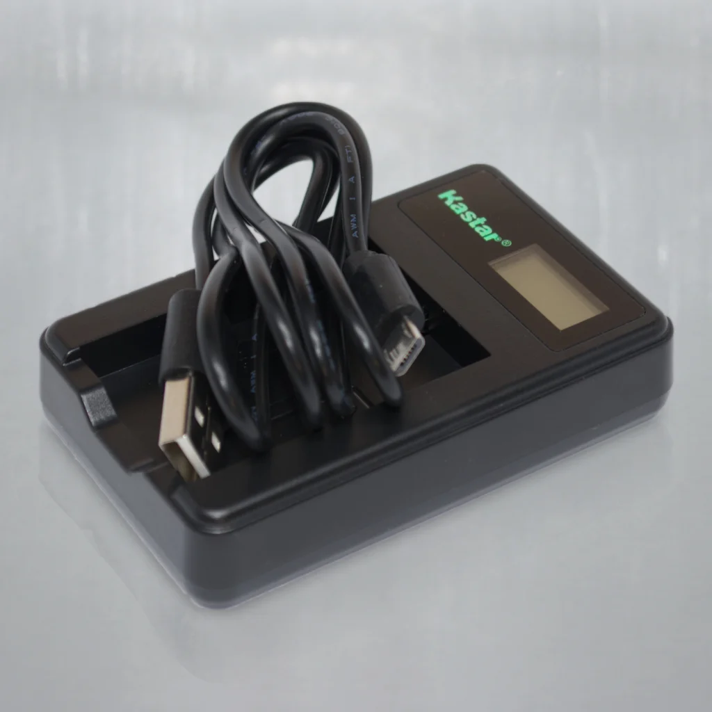 Cargador de batería NP BX1 LCD